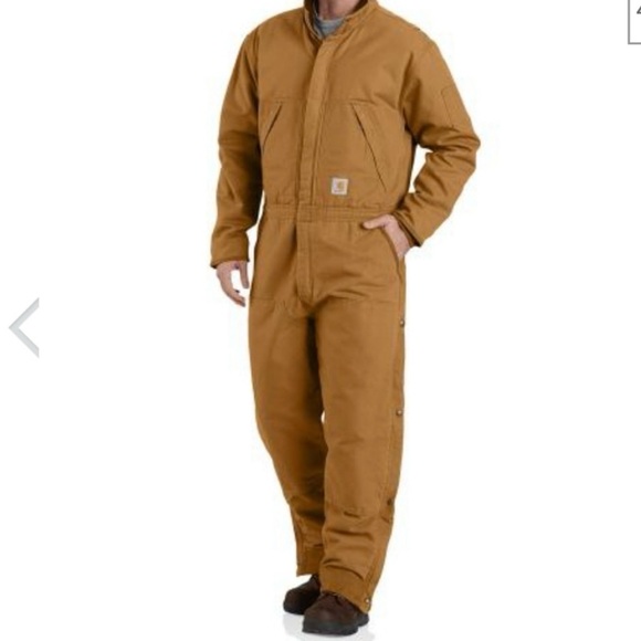 Carhartt Other - Carhartt Brown Insulated Coverall